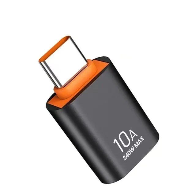 USB-A zu USB-C OTG Adapter 10A/6A
