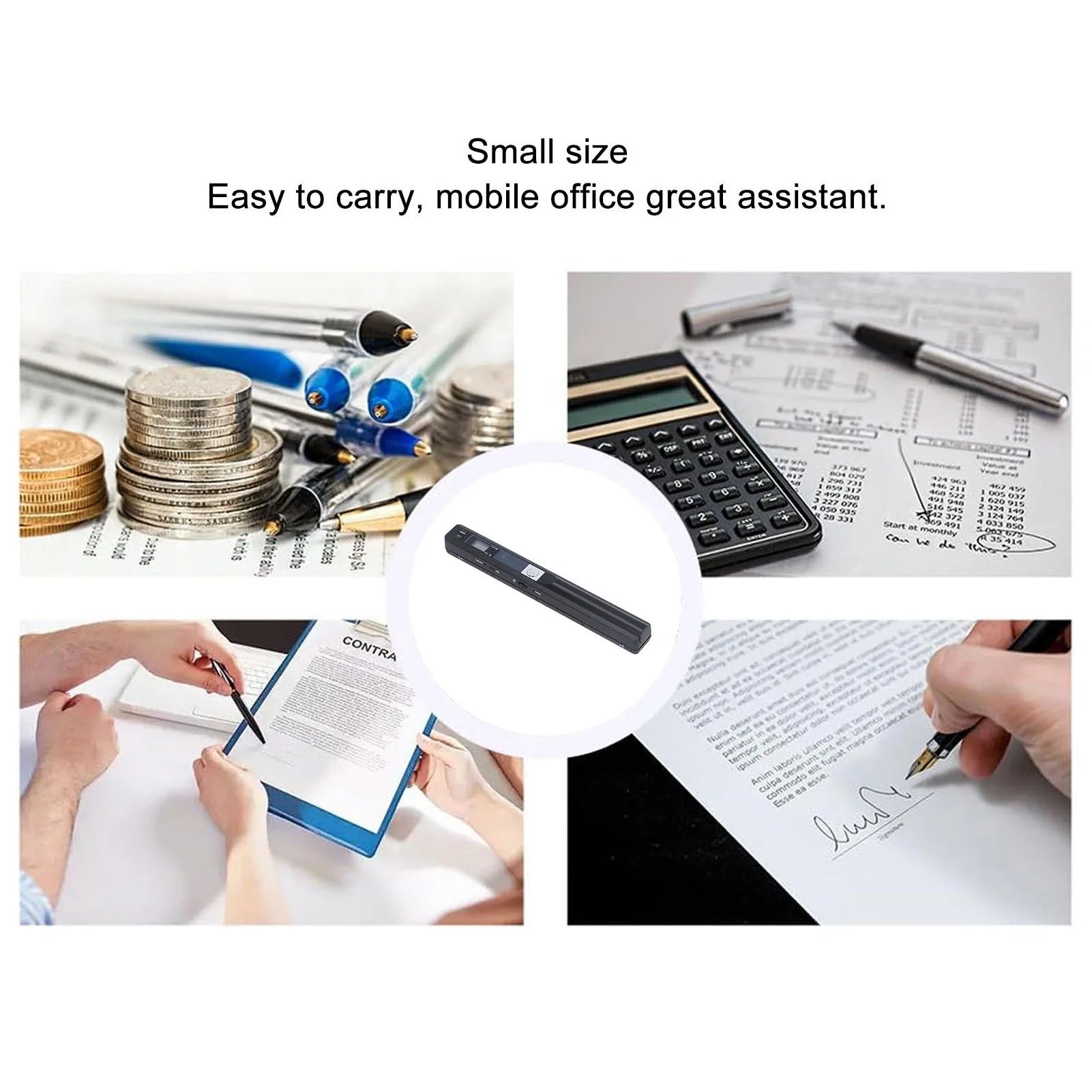 Tragbarer 8,27 Zoll HD Handscanner für A4 Dokumente