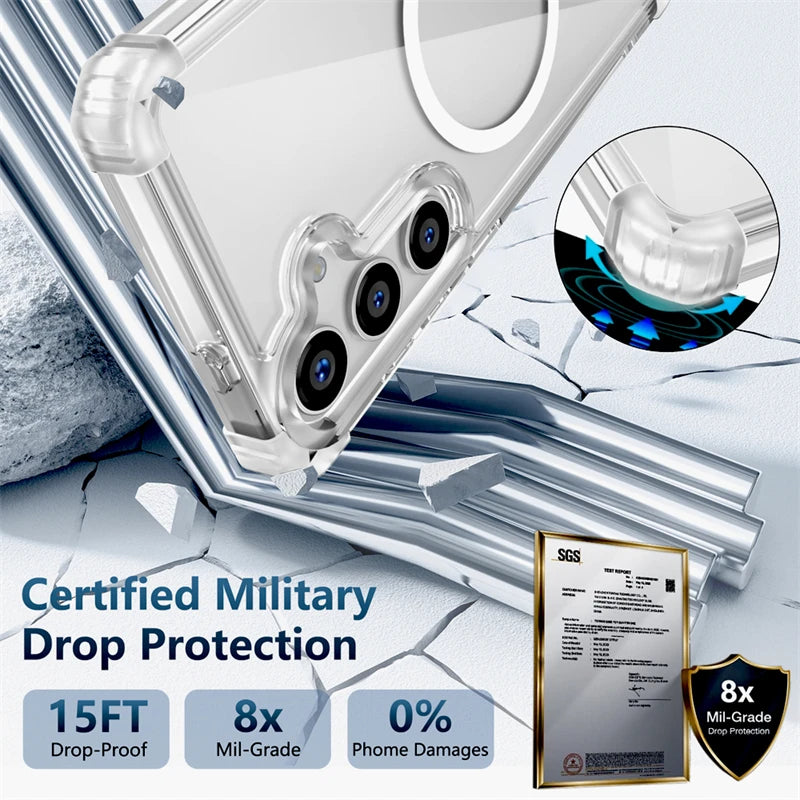 Stoßfeste Magsafe Hülle für Galaxy S-Serie