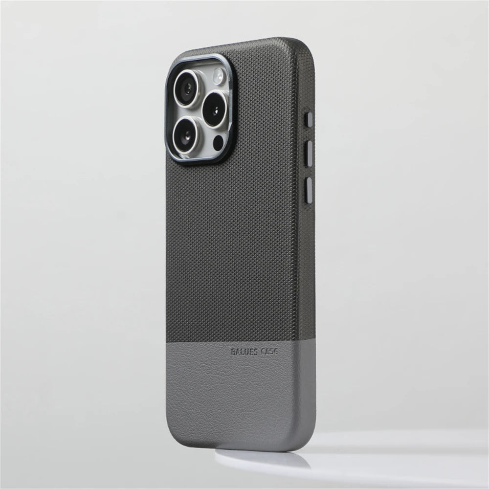 Business leather case with magnet for iPhone 17 series