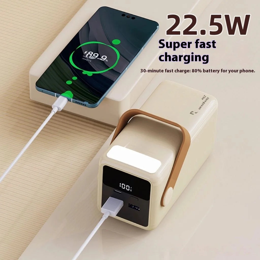 60000mAh Powerbank Schnellladung mit Licht Outdoor