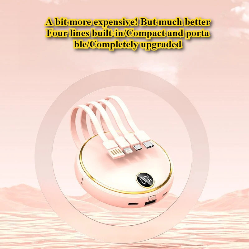 Kreisförmige 20000mAh Mini Powerbank Tragbar