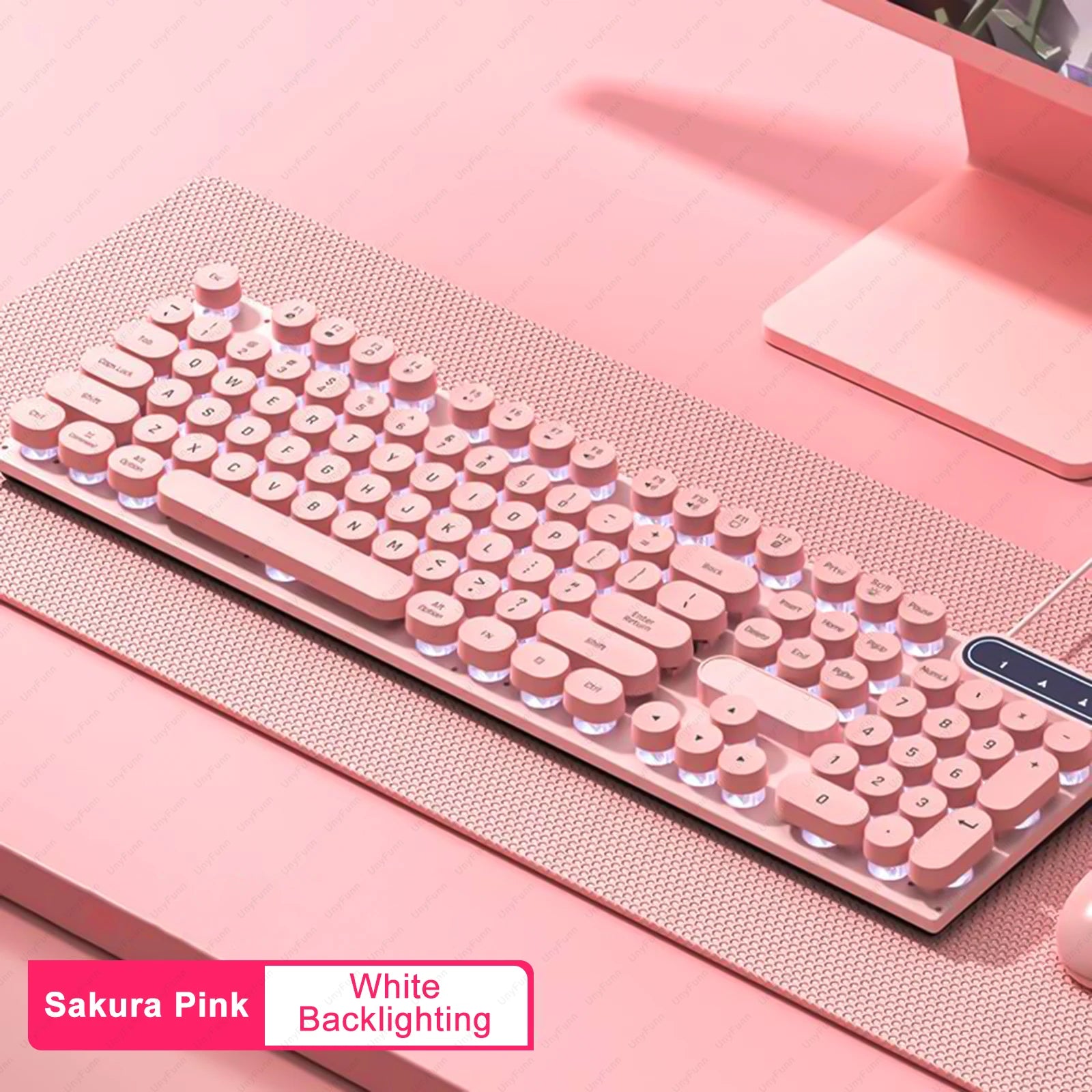 104-Tasten Gaming Tastatur RGB