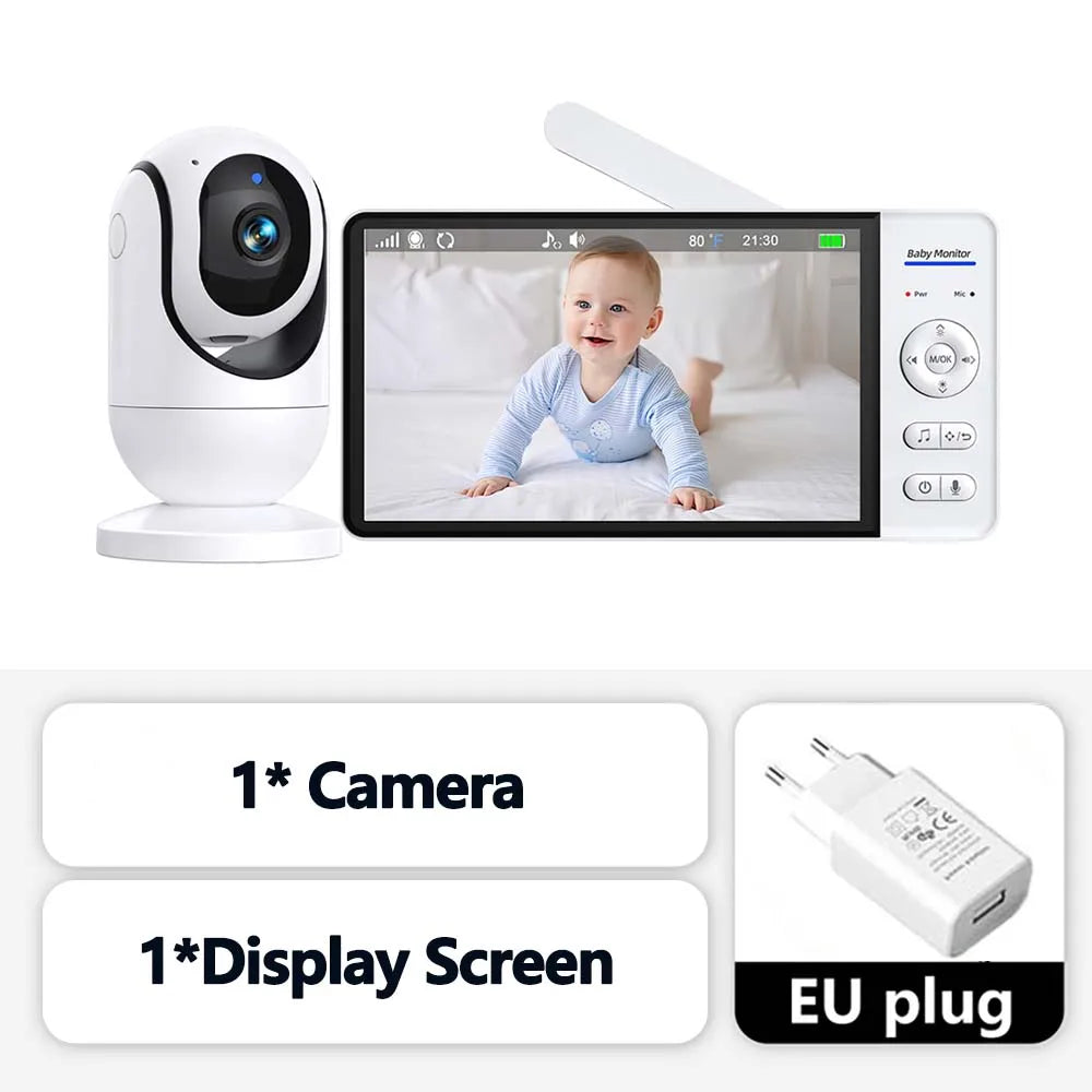 7-Zoll Baby Monitor mit PTZ Kamera & Smart Home