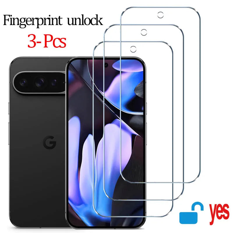 Panzerglas Fingerabdruck Pixel 9 Pro 10 8A 9A 7 8