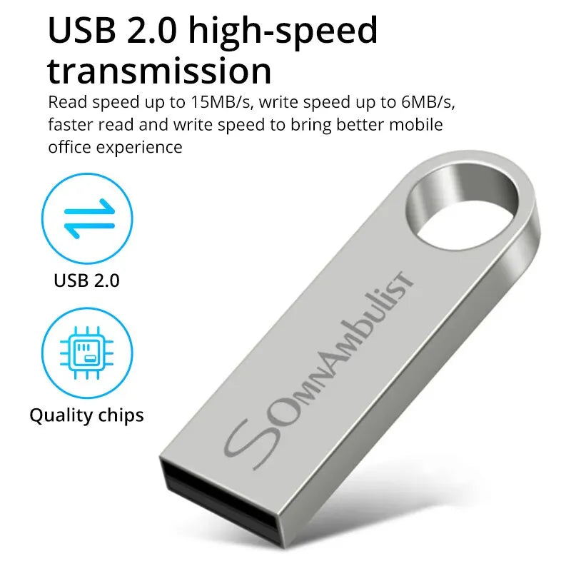 Somn Ambulist USB 2.0 Pen Drive 128 GB