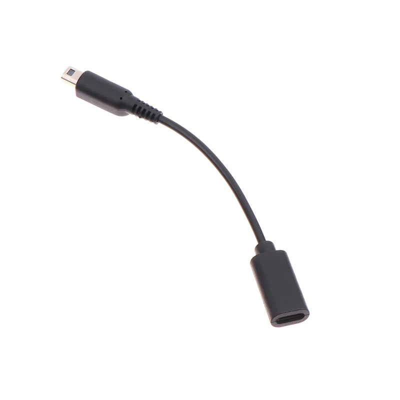 USB-C Ladekabel 13cm für Nintendo 3DS/2DS XL