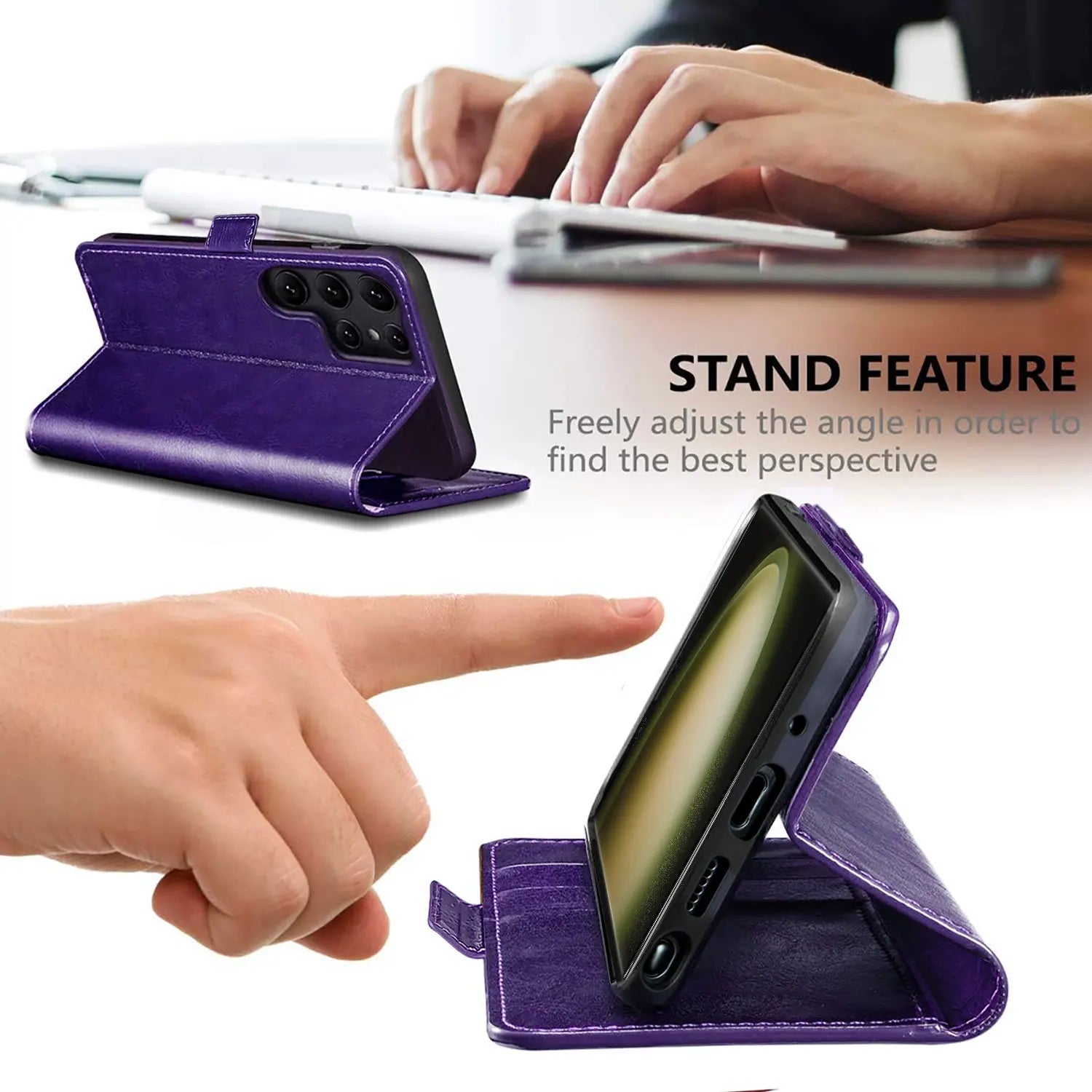 Lila Samsung Galaxy S23 Ultra Hülle