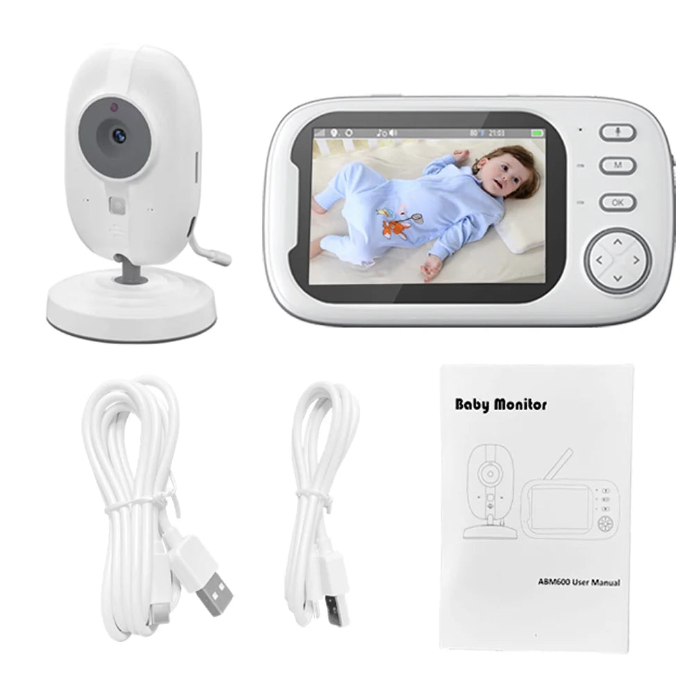 3,5 Zoll Video Baby Monitor mit Audio & Nachtmodus