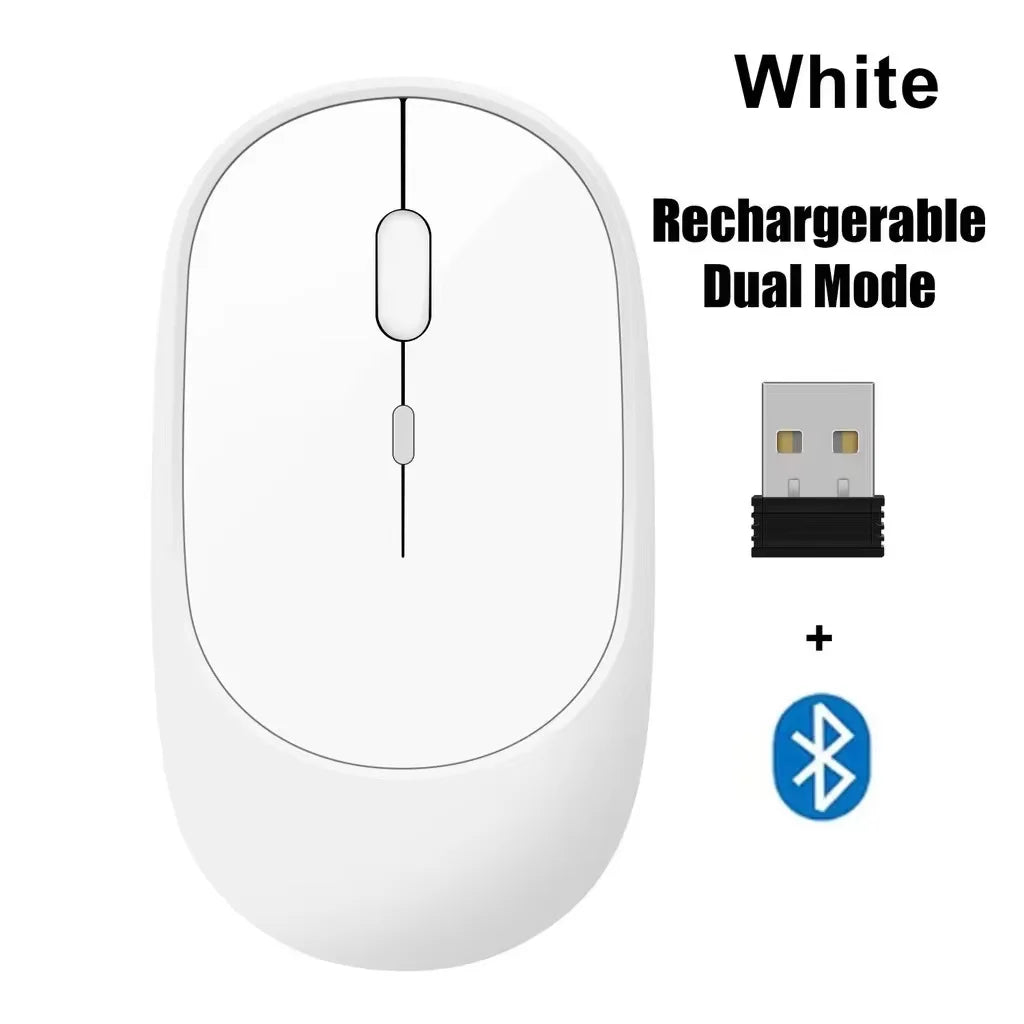 Kabellose Bluetooth 2,4G Maus Ergonomisch Leise