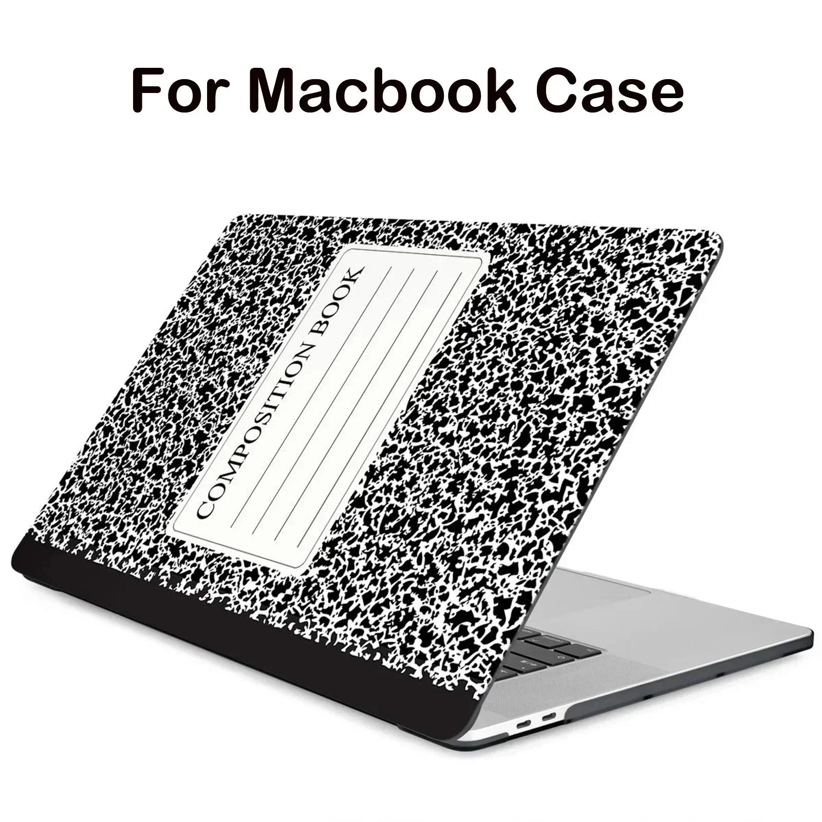 Hard shell case with print for MacBook