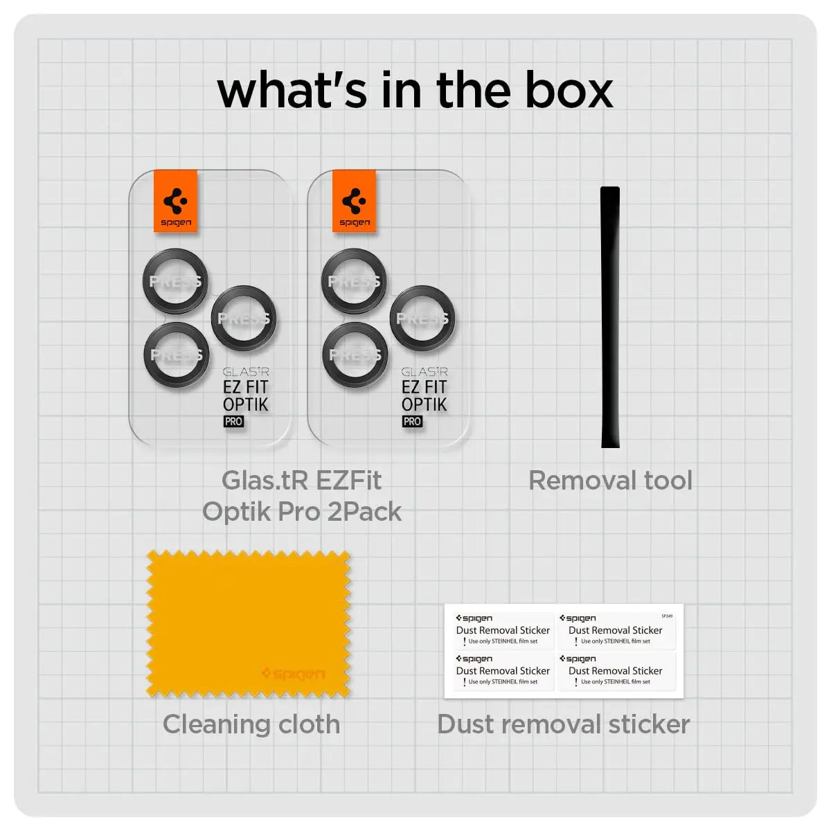 Camera lens tempered glass protector for iPhone 17 Pro Max
