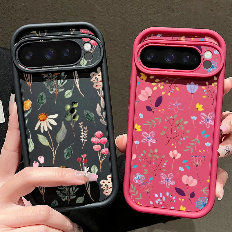 TPU Blumenhülle für Google Pixel 8–9 Pro