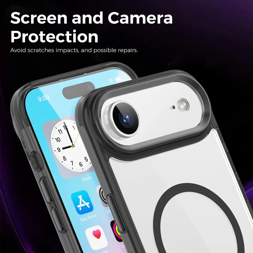 Transparente MagSafe Hülle für iPhone 17