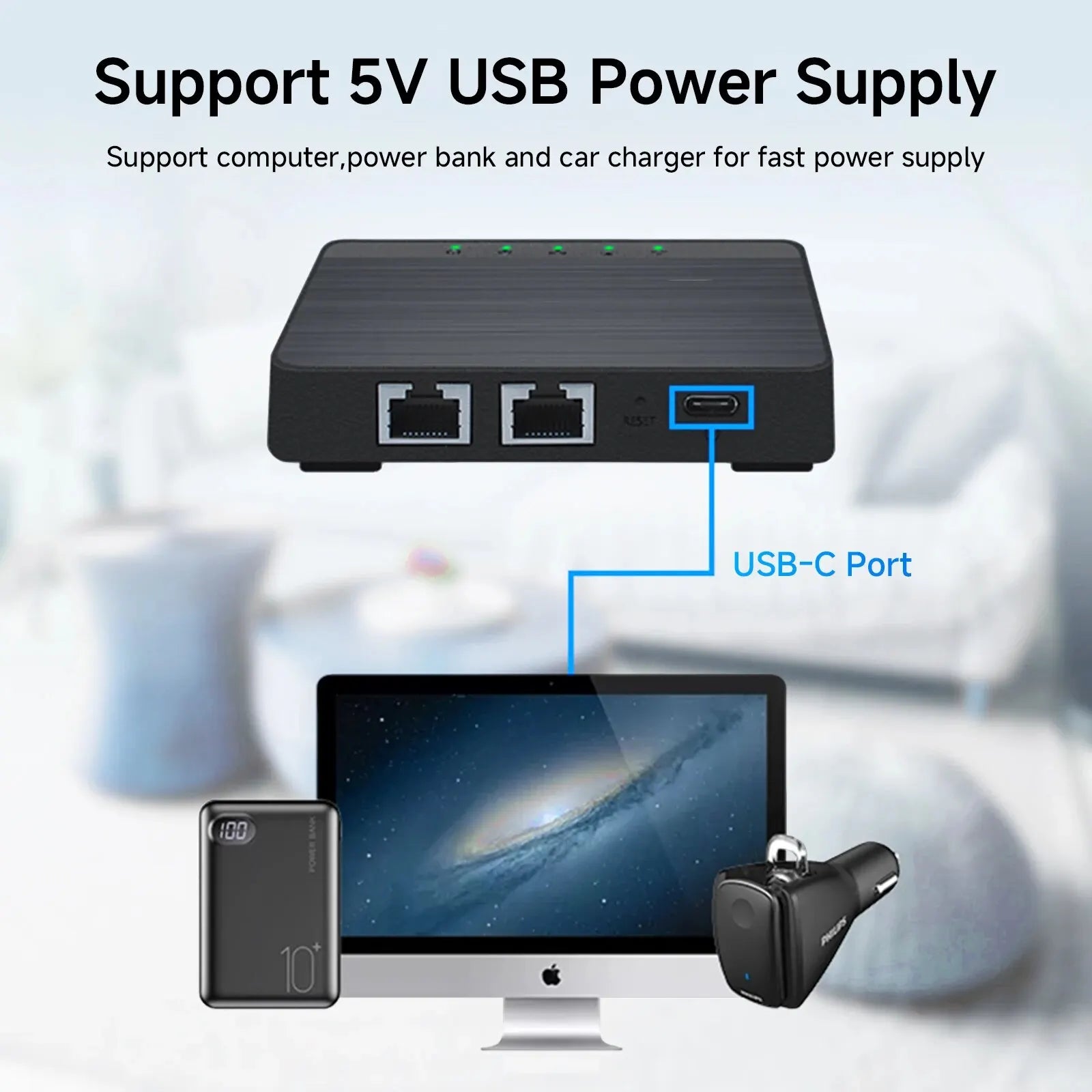 Mini 4G LTE WLAN-Router mit SIM-Karte