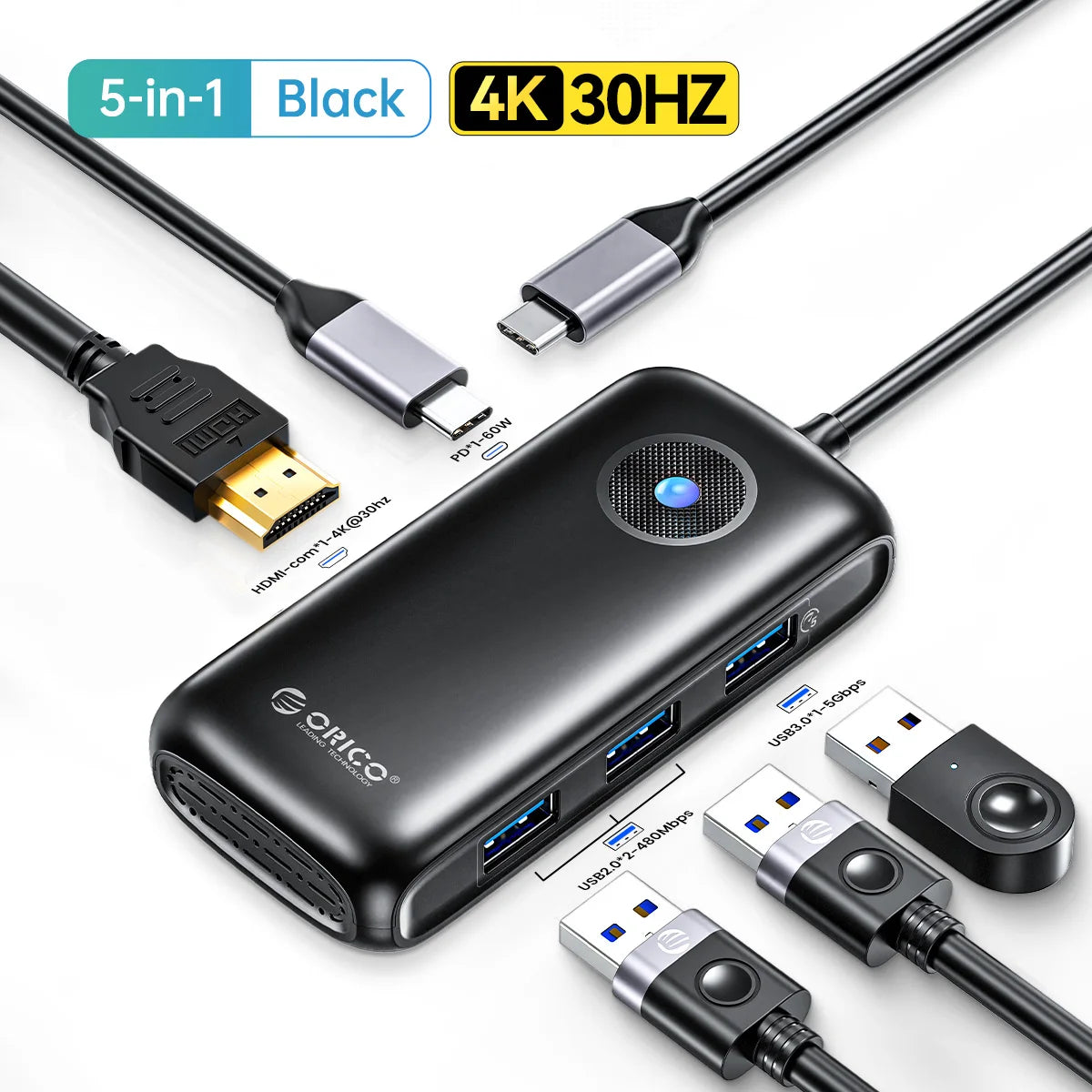 USB-C Docking Station 4K 100W