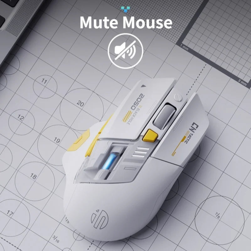 Ergonomische Drahtlose Bluetooth Maus 12800 DPI RGB