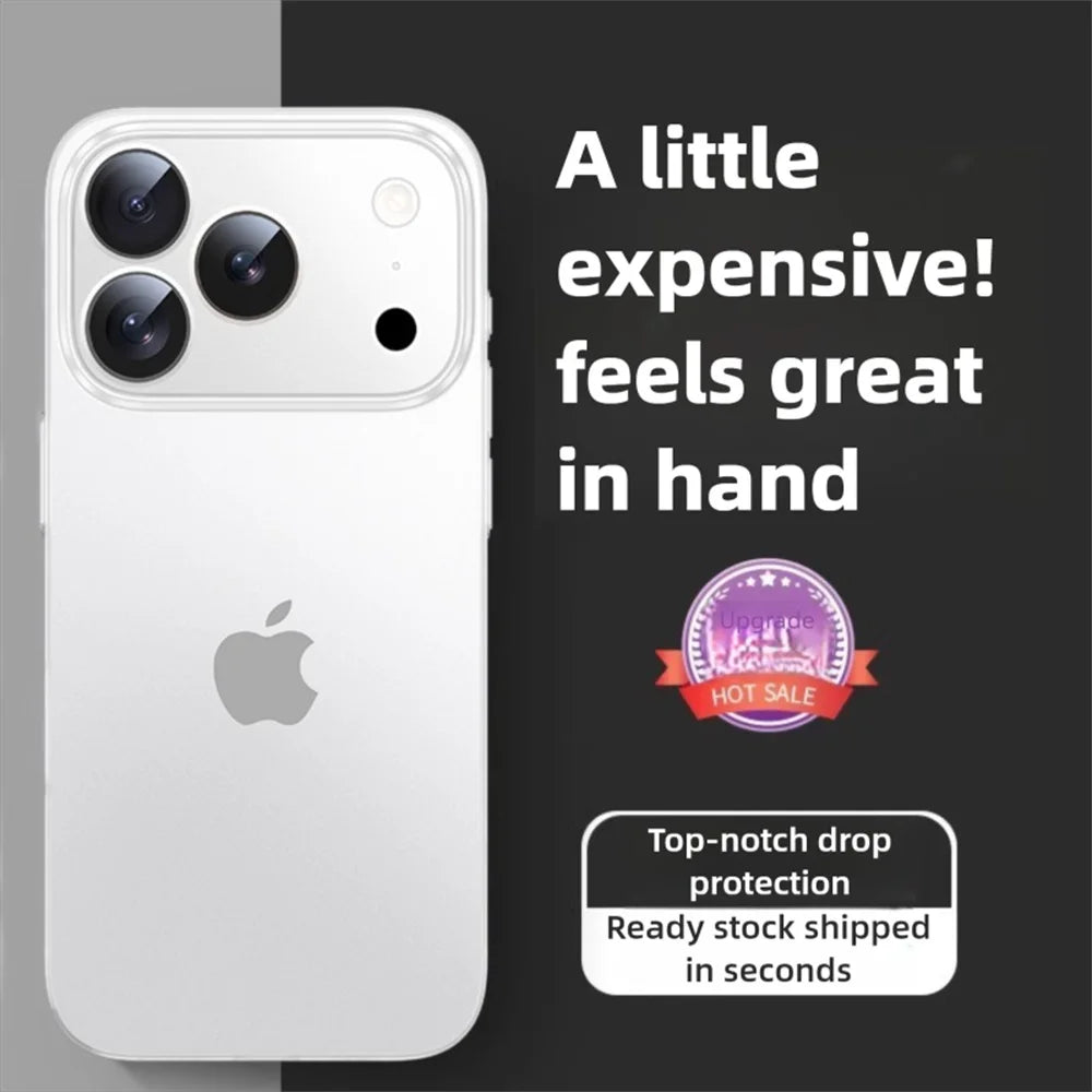 Matte Hardcase Hülle für iPhone 17 Pro Max Air