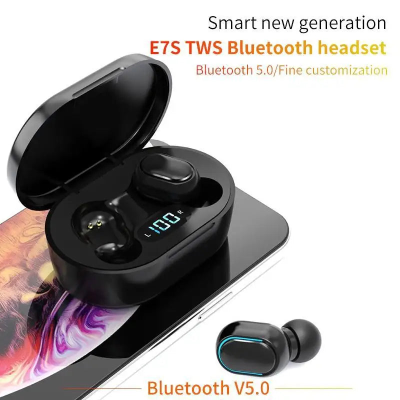 E7s TWS Bluetooth In-Ear-Kopfhörer mit Mikrofon 2025