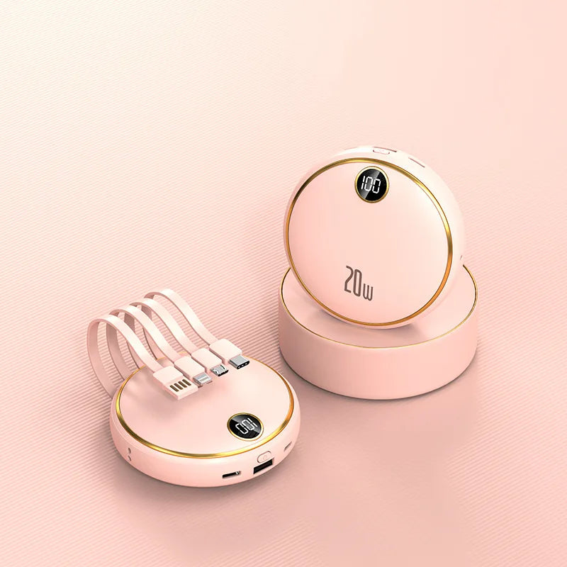 Circular 20000mAh Mini Portable Power Bank