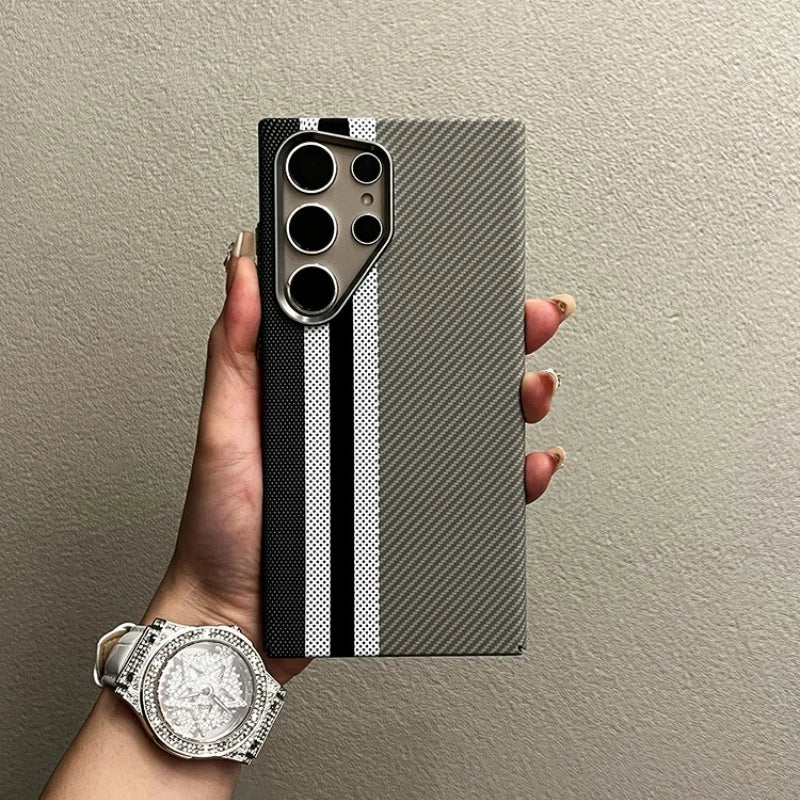 Carbon Fiber Magsafe Hülle für Samsung Galaxy S25