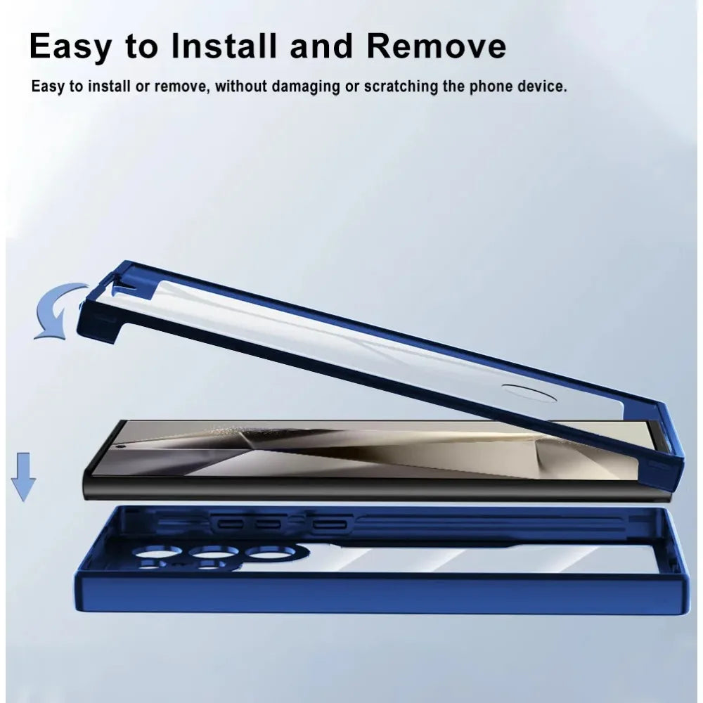 360° Vollschutz Hülle für Samsung Galaxy