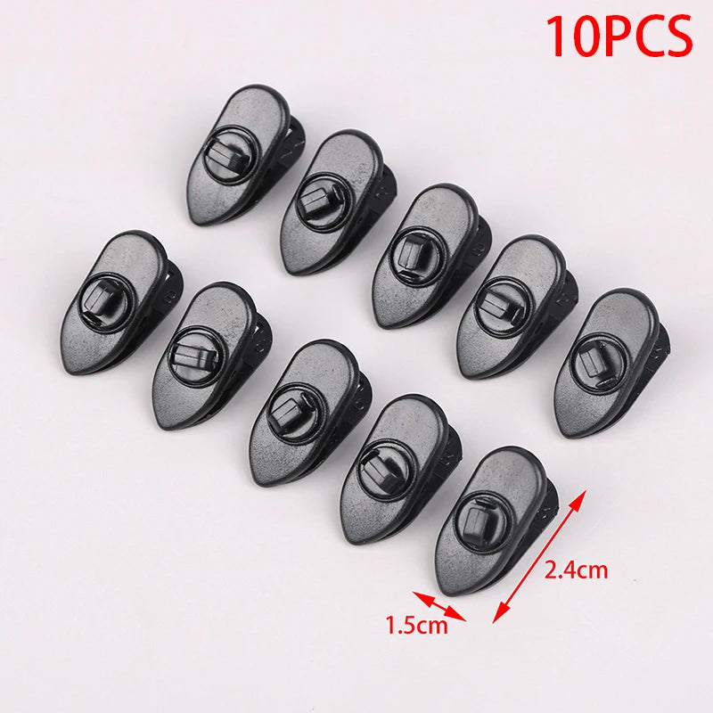 Kopfhörer Kabelclips 10er Set für MP3 & Handy