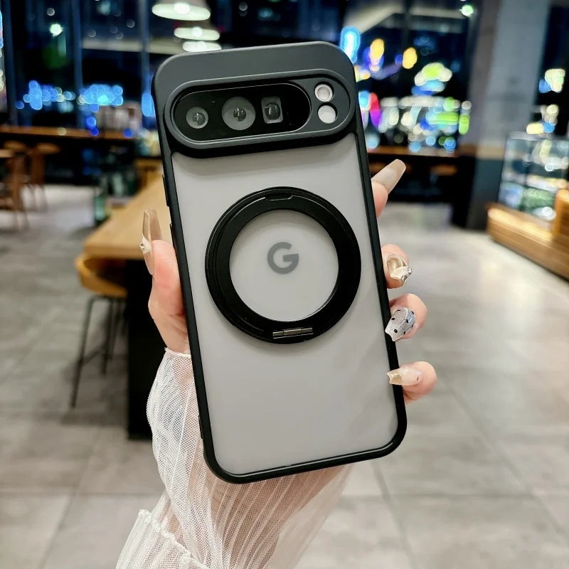 360° Metall-Ständer Hülle für Google Pixel 9