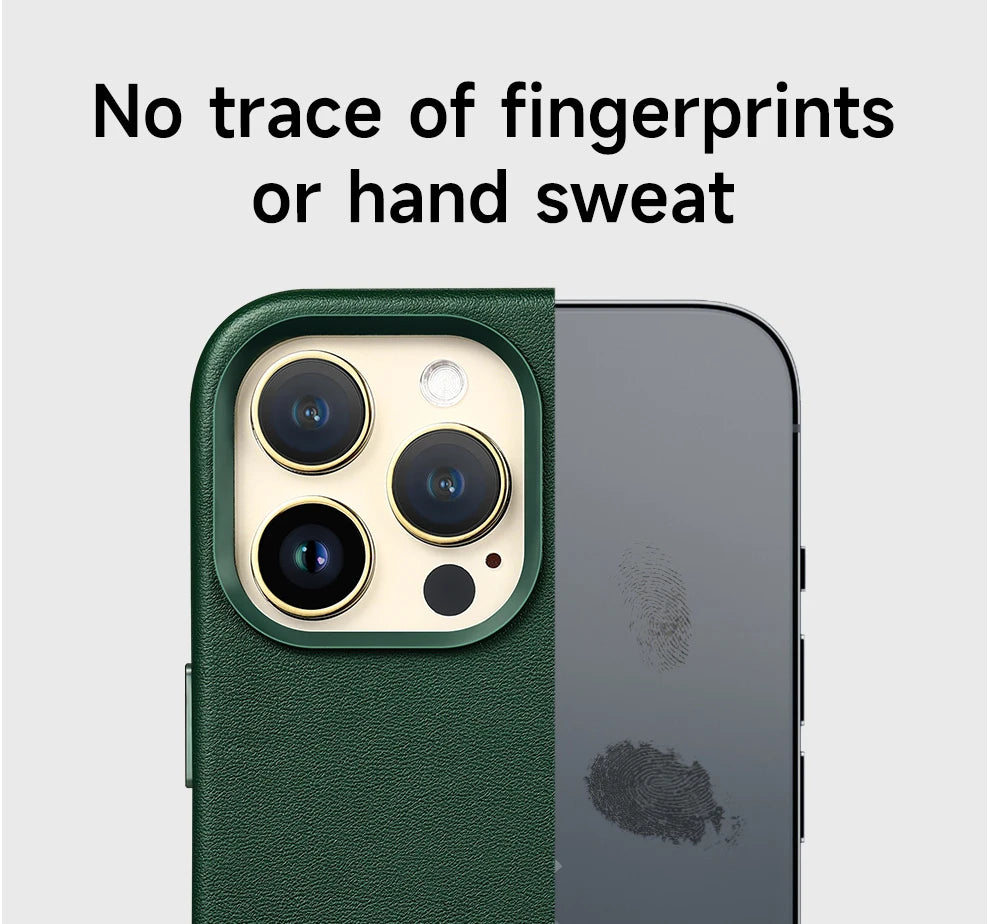 Offizielle MagSafe Lederhülle iPhone