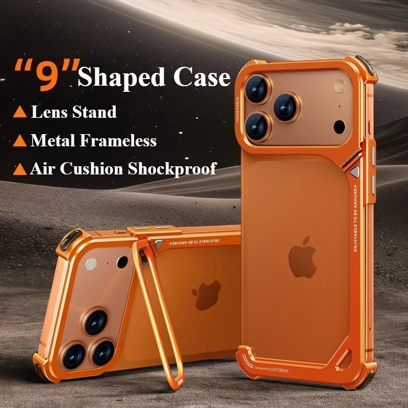 Minimalistische Oatsbasf Hülle für iPhone 17 Pro Max