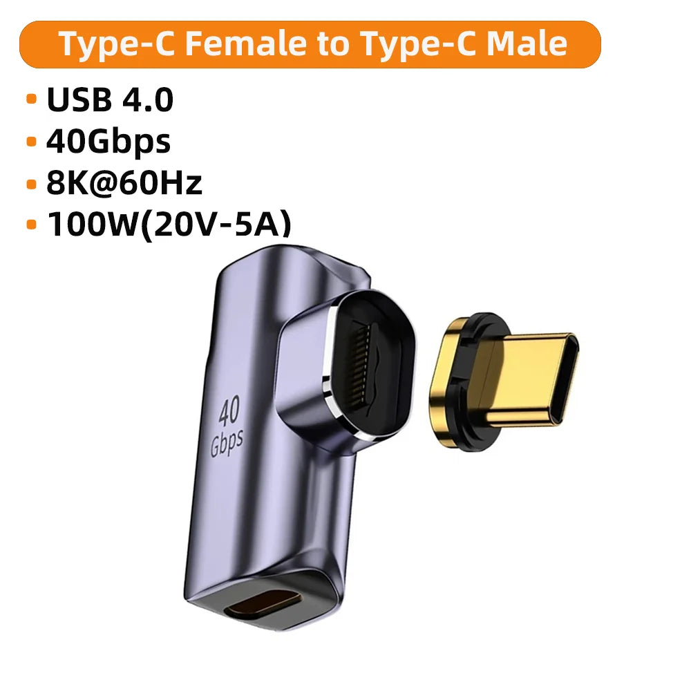 Adaptateur USB-C OTG 100 W 40 Gbit/s