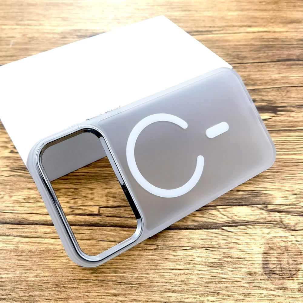 Matte durchsichtige Luxus-Hülle für iPhone 17 Pro