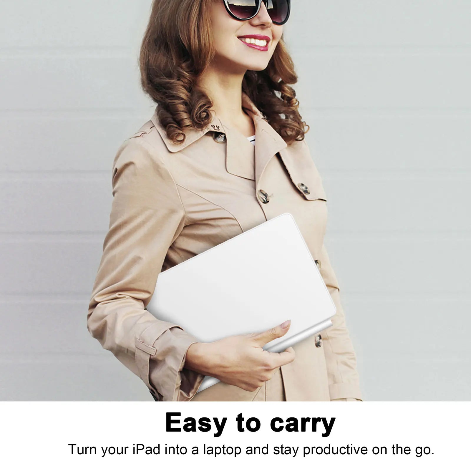 GOOJODOQ Magic Keyboard iPad Hülle