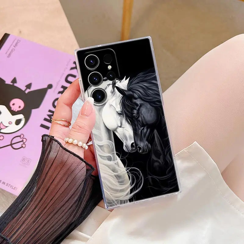 Galloping Horses Case for Samsung Galaxy S25 Ultra