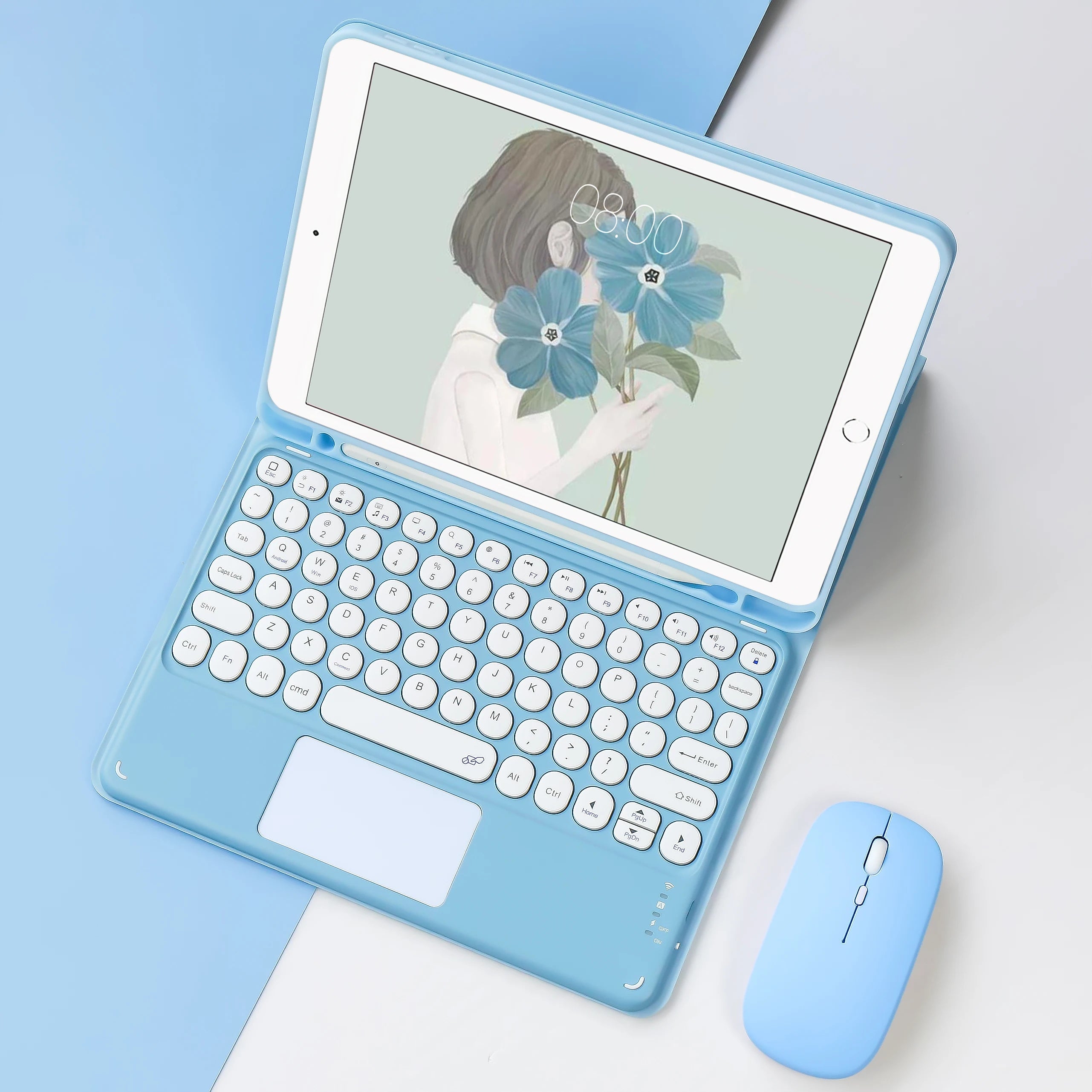 Kabellose Tastatur Maus Hülle iPad Pro Air