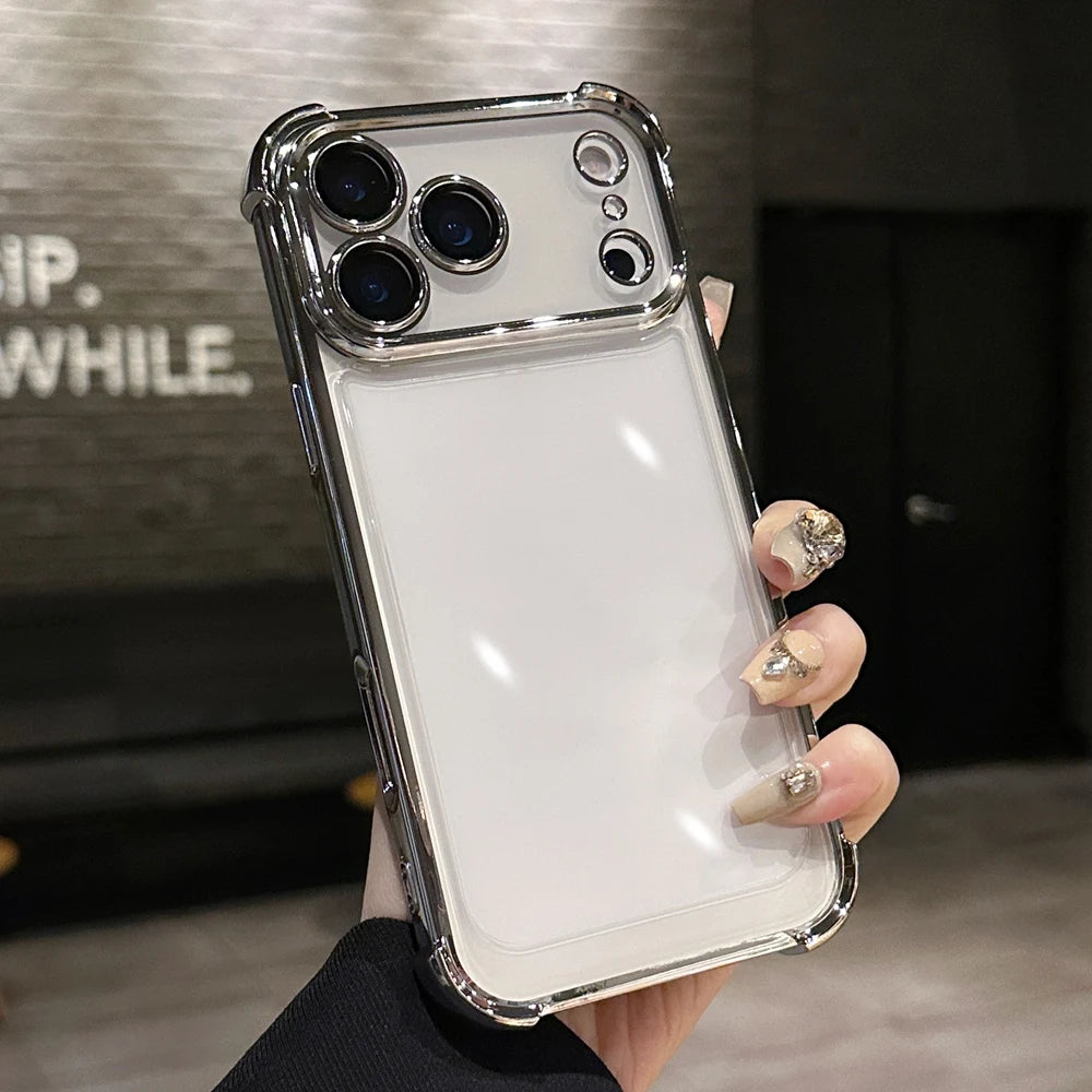 Luxus Transparent Schutzcase für iPhone 17 Pro Max