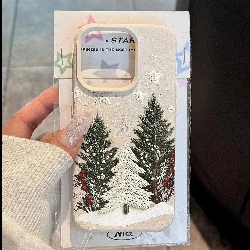 Samsung S25 Silikon Hülle Weihnachtsmotiv