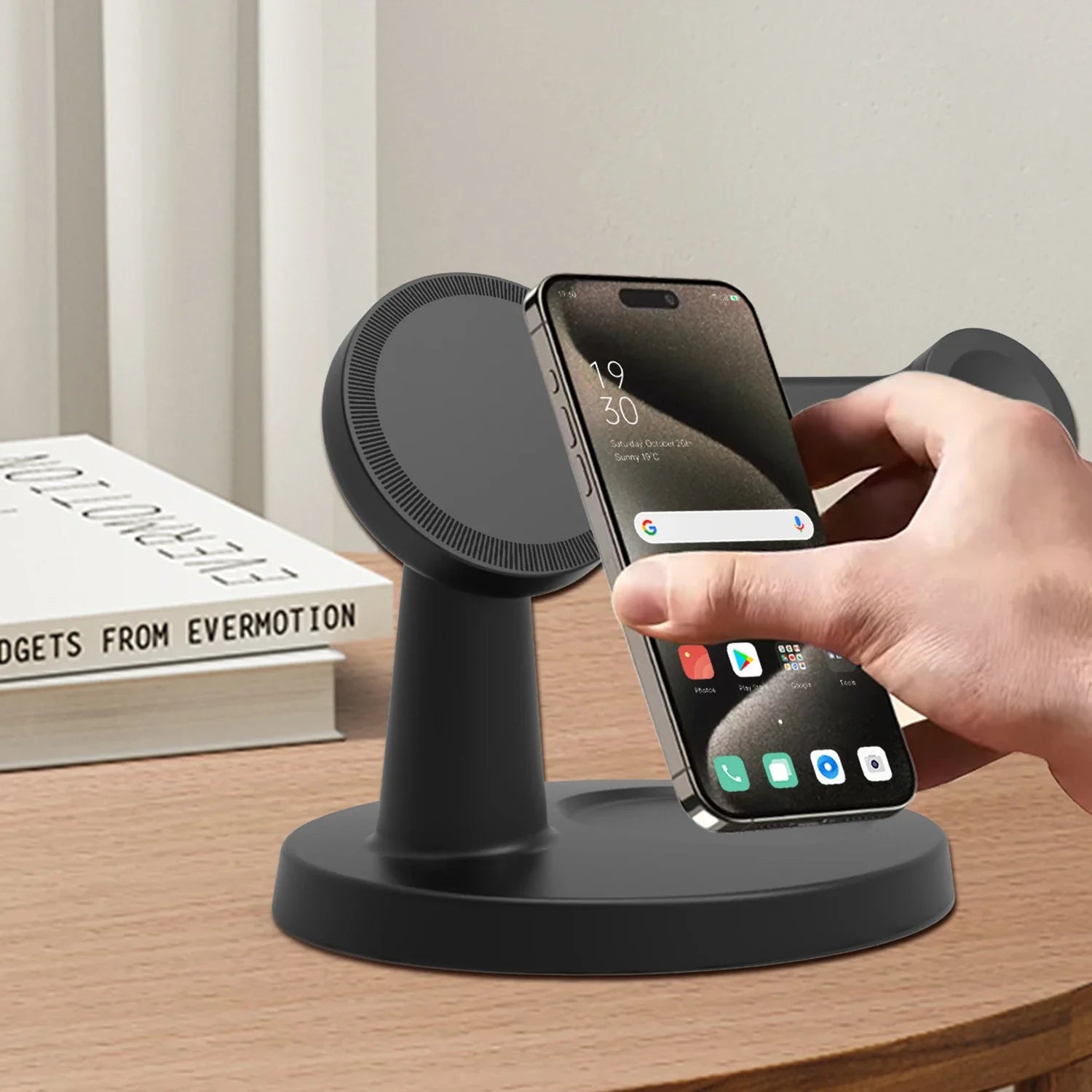 3-in-1 Magnetischer Wireless Charger Ständer iPhone