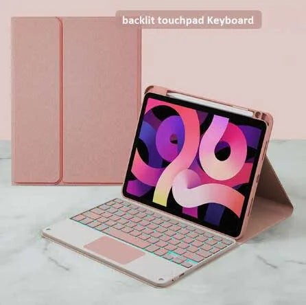 Kabellose Tastatur mit Maus für iPad Hülle