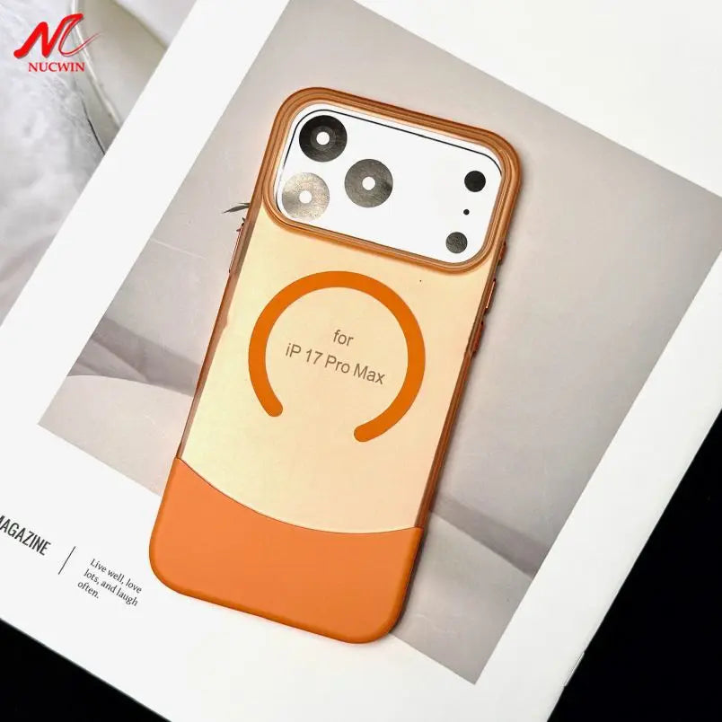 Matte Magnet-Hülle für iPhone 17