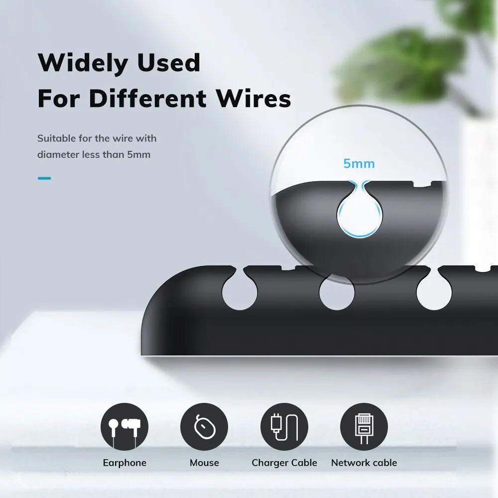 Magnetischer Kabelhalter Silikon für Kabel