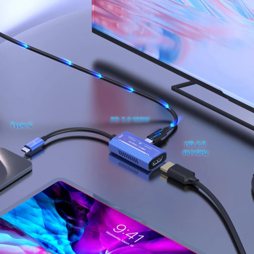 USB Typ C zu HDMI Adapter 4K 60Hz