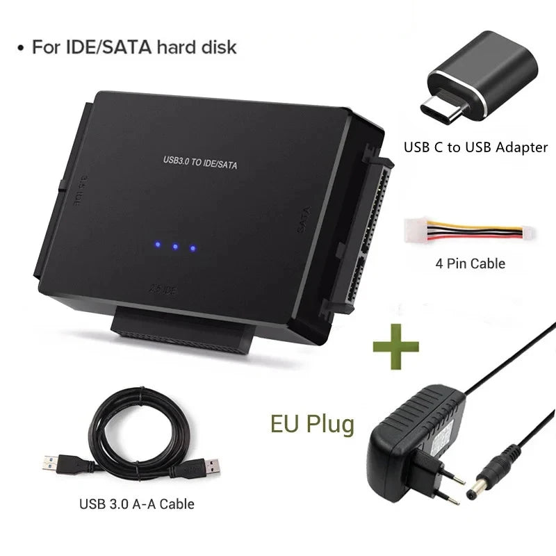 SATA/IDE to USB 3.0 hard drive adapter