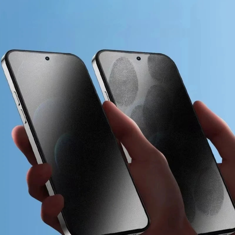 5er Set Mattes Anti-Spy Panzerglas für iPhone 17 Pro Max