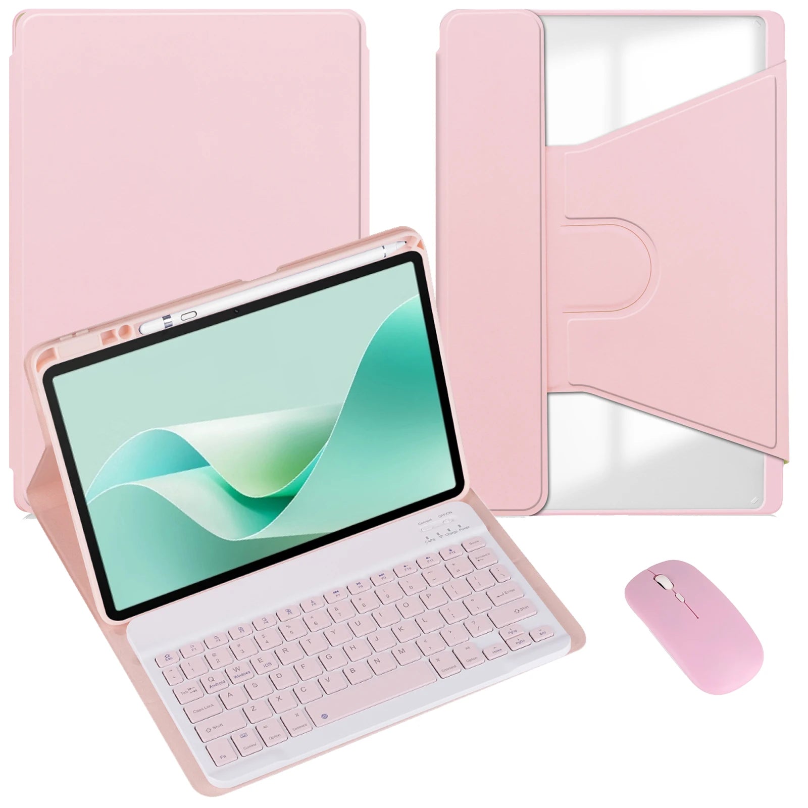 360° Drehbare Hülle mit Tastatur iPad Air Pro