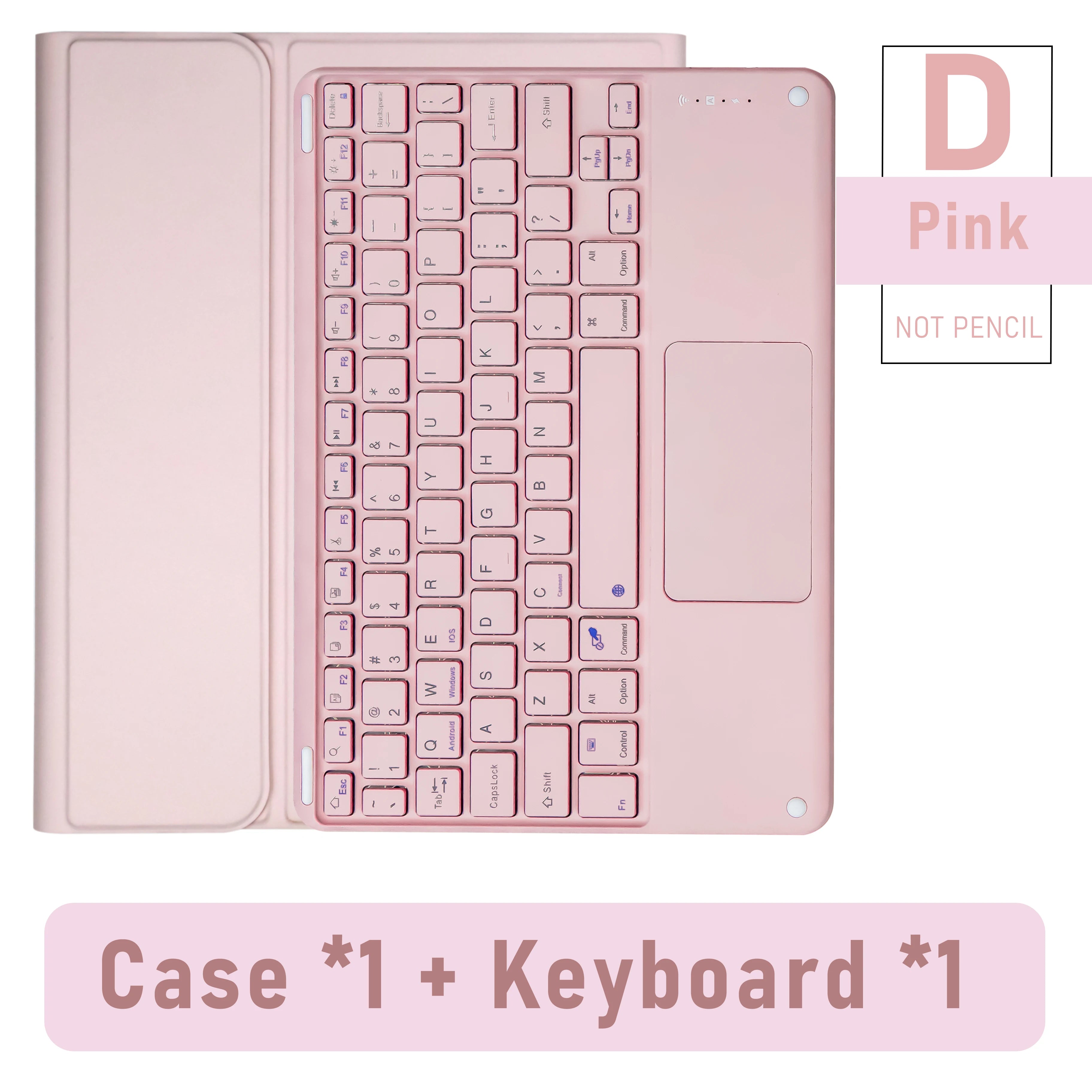 Kabellose Tastatur & Maus für iPad Hülle