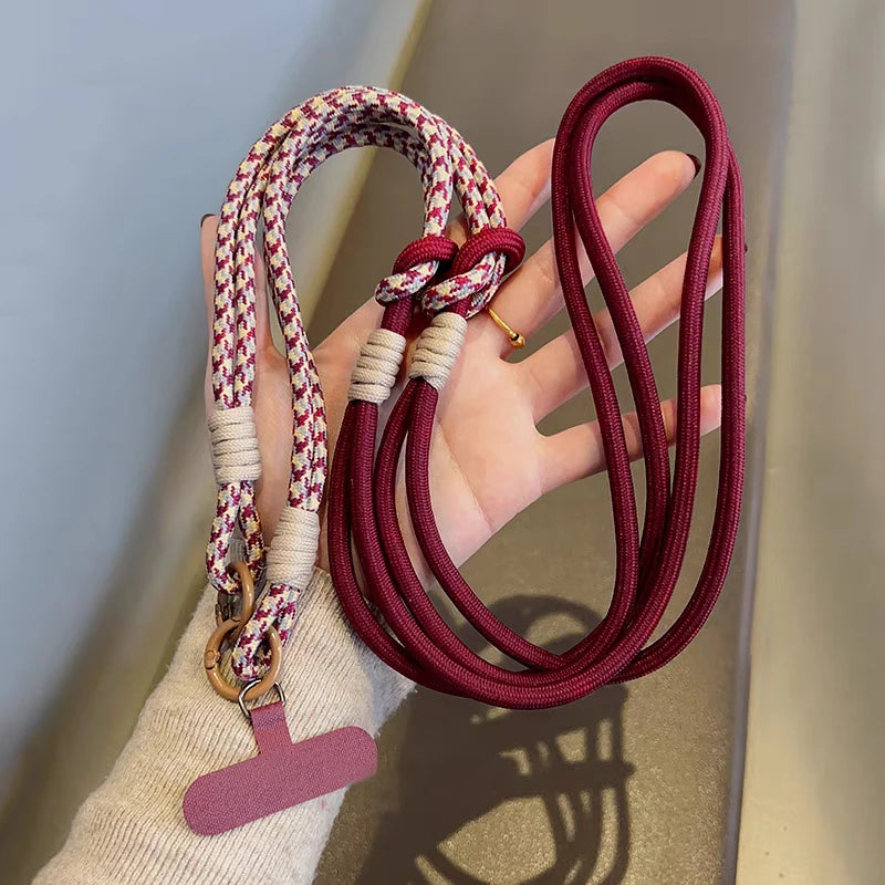 3-in-1 Handy-Umhängeband mit Handschlaufe & Clip