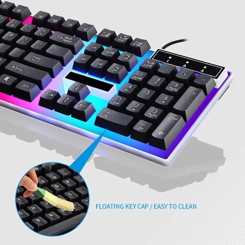 RGB Gaming Tastatur & Maus Set