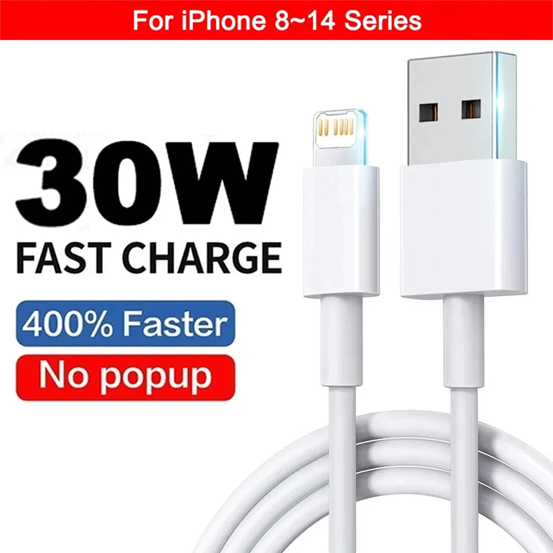 PD 30W USB-C Schnellladekabel für iPhone