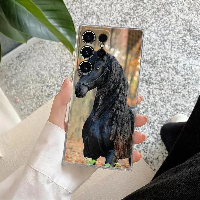 Galloping Horses Case for Samsung Galaxy S25 Ultra